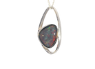 Sterling Silver Opal triplet pendant 30.7x15.2mm - Masterpiece Jewellery Opal & Gems Sydney Australia | Online Shop