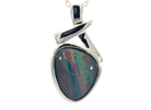 Sterling Silver Opal triplet 25x13mm pendant - Masterpiece Jewellery Opal & Gems Sydney Australia | Online Shop