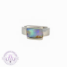 Sterling Silver Boulder Opal ring 11.5x8mm - Masterpiece Jewellery Opal & Gems Sydney Australia | Online Shop