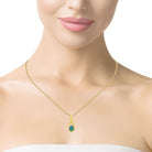 Gold plated sterling silver 10x8mm Opal triplet pendant - Masterpiece Jewellery Opal & Gems Sydney Australia | Online Shop