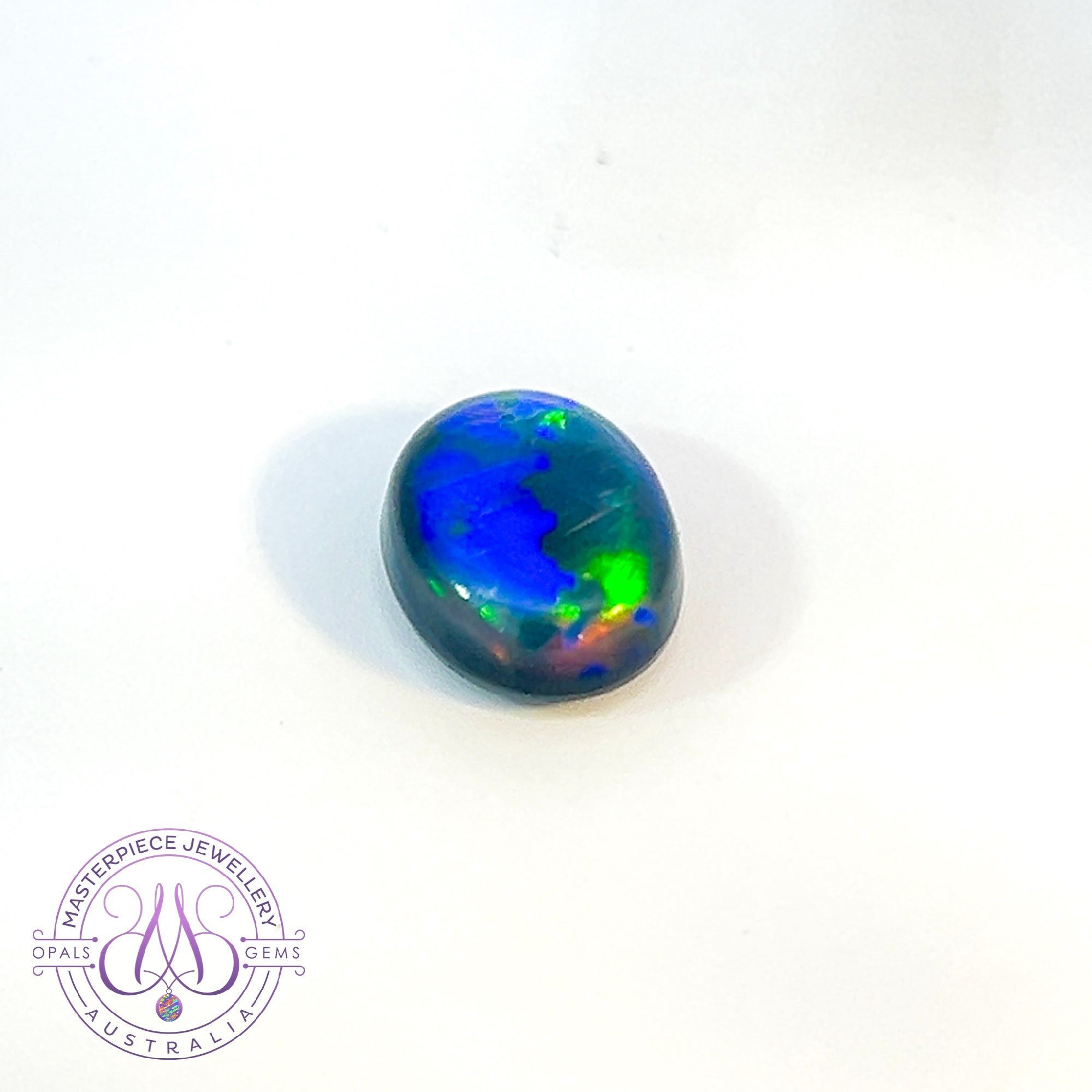 One loose Black opal 2.78ct oval