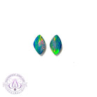 Pair of loose Opal doublets 2.95ct