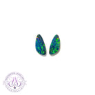 Pair of loose Opal doublets 2.45ct