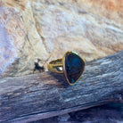 Gold plated sterling silver Boulder Opal 4.6ct - Masterpiece Jewellery Opal & Gems Sydney Australia | Online Shop