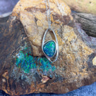 Sterling Silver freeform Opal triplet 30.6x15.1mm pendant - Masterpiece Jewellery Opal & Gems Sydney Australia | Online Shop