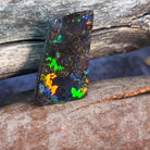 22.6ct Boulder Opal alrge rectangle shape - Masterpiece Jewellery Opal & Gems Sydney Australia | Online Shop