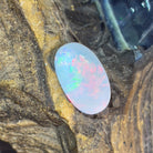 Dark Opal 6.35ct Red flash Oval shape - Masterpiece Jewellery Opal & Gems Sydney Australia | Online Shop