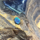 One Black Opal oval 0.84ct - Masterpiece Jewellery Opal & Gems Sydney Australia | Online Shop