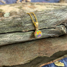 14kt Yellow Gold Opal pendant - Masterpiece Jewellery Opal & Gems Sydney Australia | Online Shop