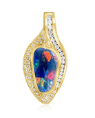 18Y B/O5.87 DIA.40 - Masterpiece Jewellery Opal & Gems Sydney Australia | Online Shop