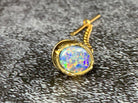 Tie tac gold plated with Opal triplet 10x8mm - Masterpiece Jewellery Opal & Gems Sydney Australia | Online Shop