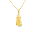 14kt Yellow Gold Pendant 3.85ct claw set - Masterpiece Jewellery Opal & Gems Sydney Australia | Online Shop