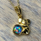 Gold plated Koala 6x4mm pendant - Masterpiece Jewellery Opal & Gems Sydney Australia | Online Shop