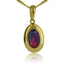 9kt Yellow Gold Opal Triplet pendant - Masterpiece Jewellery Opal & Gems Sydney Australia | Online Shop