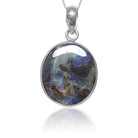 Sterling Silver Boulder Opal pendant - Masterpiece Jewellery Opal & Gems Sydney Australia | Online Shop